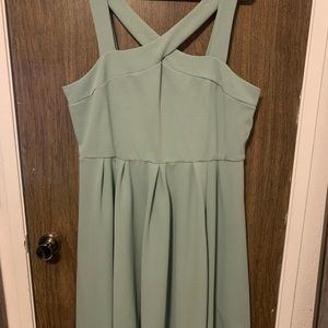 Torrid 3 detailed neckline dress